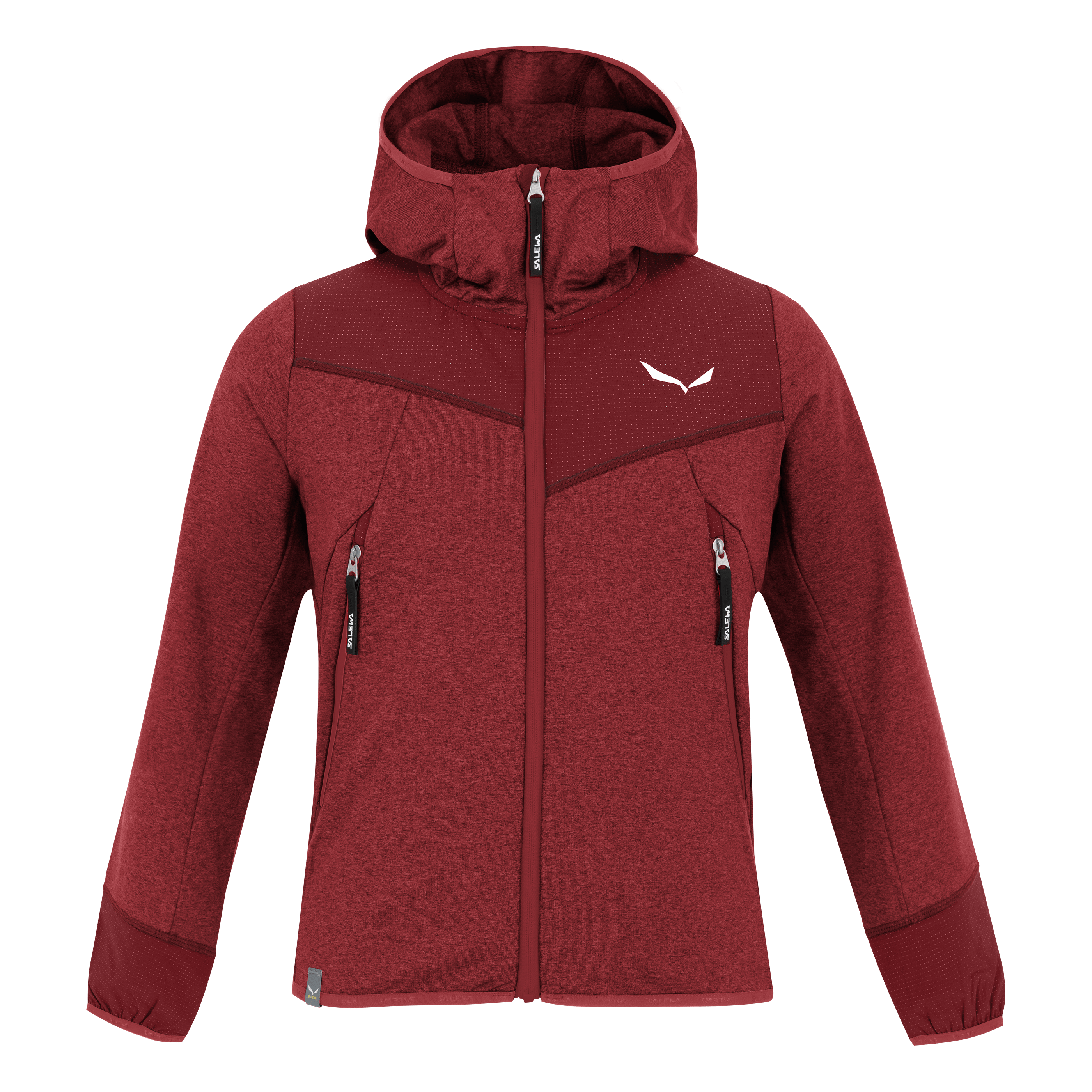 Agner Melange Polarlite Full Zip Kids' Hooded Jacket