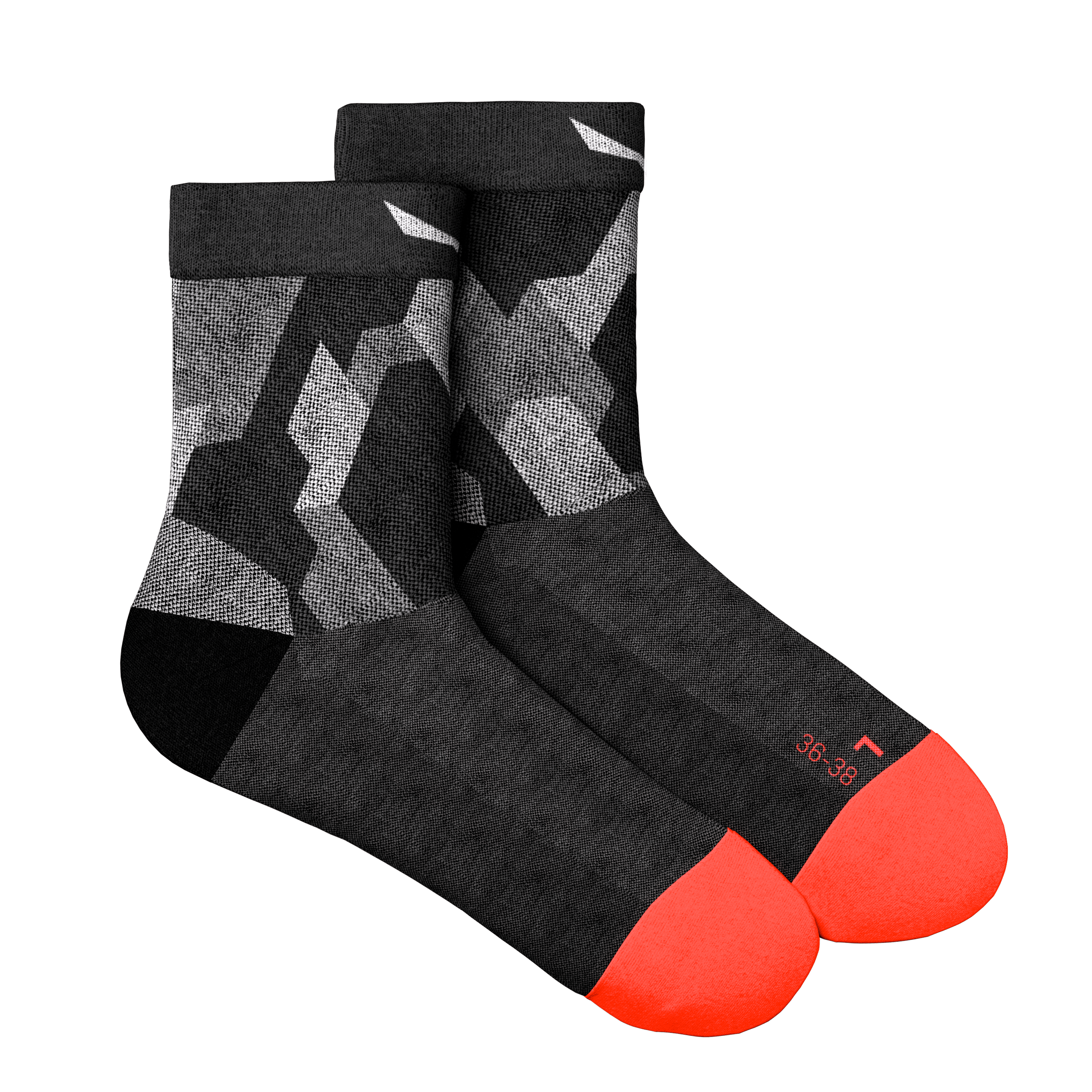 Pedroc Camo Merino Quarter Socks Women