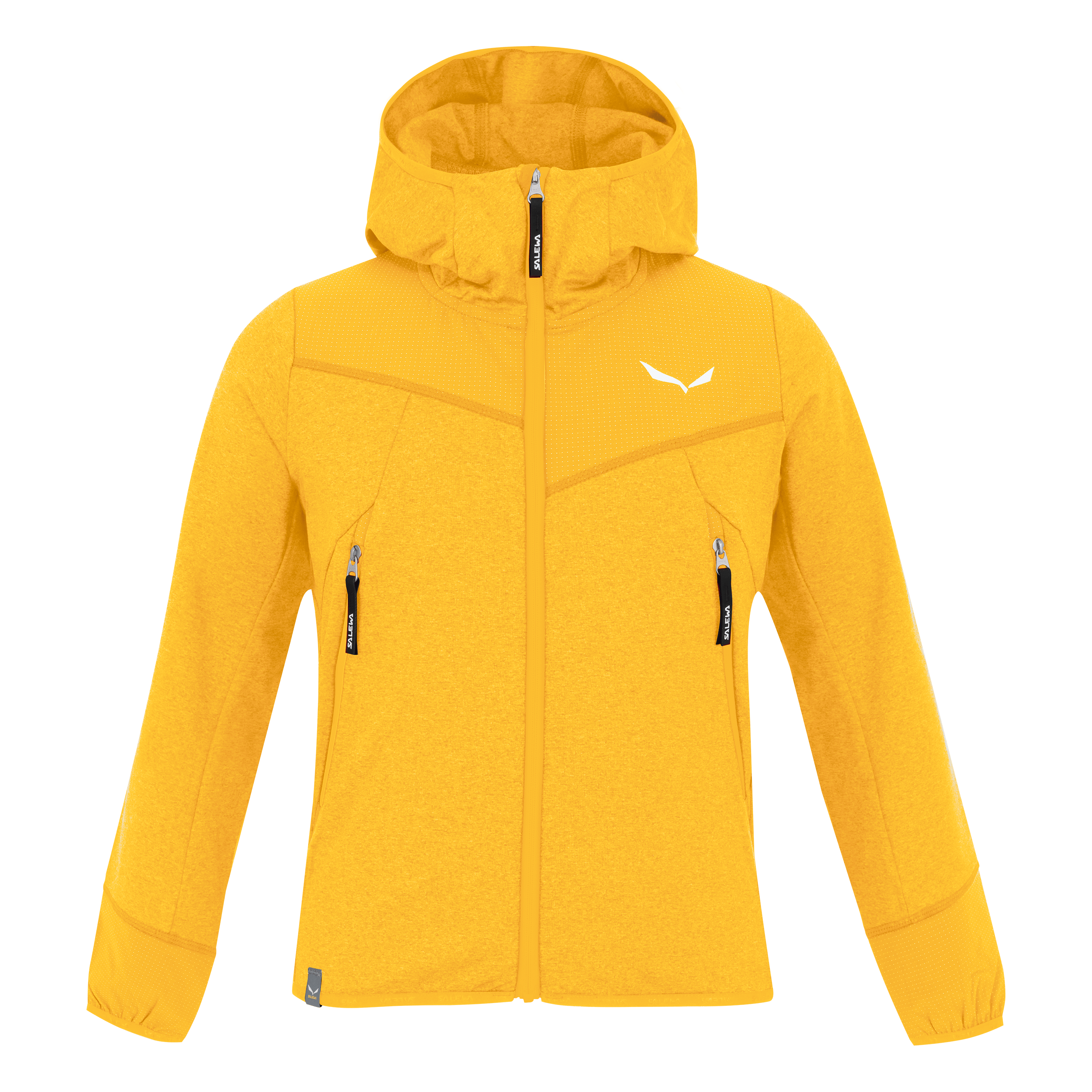 Agner Melange Polarlite Full Zip Kids' Hooded Jacket