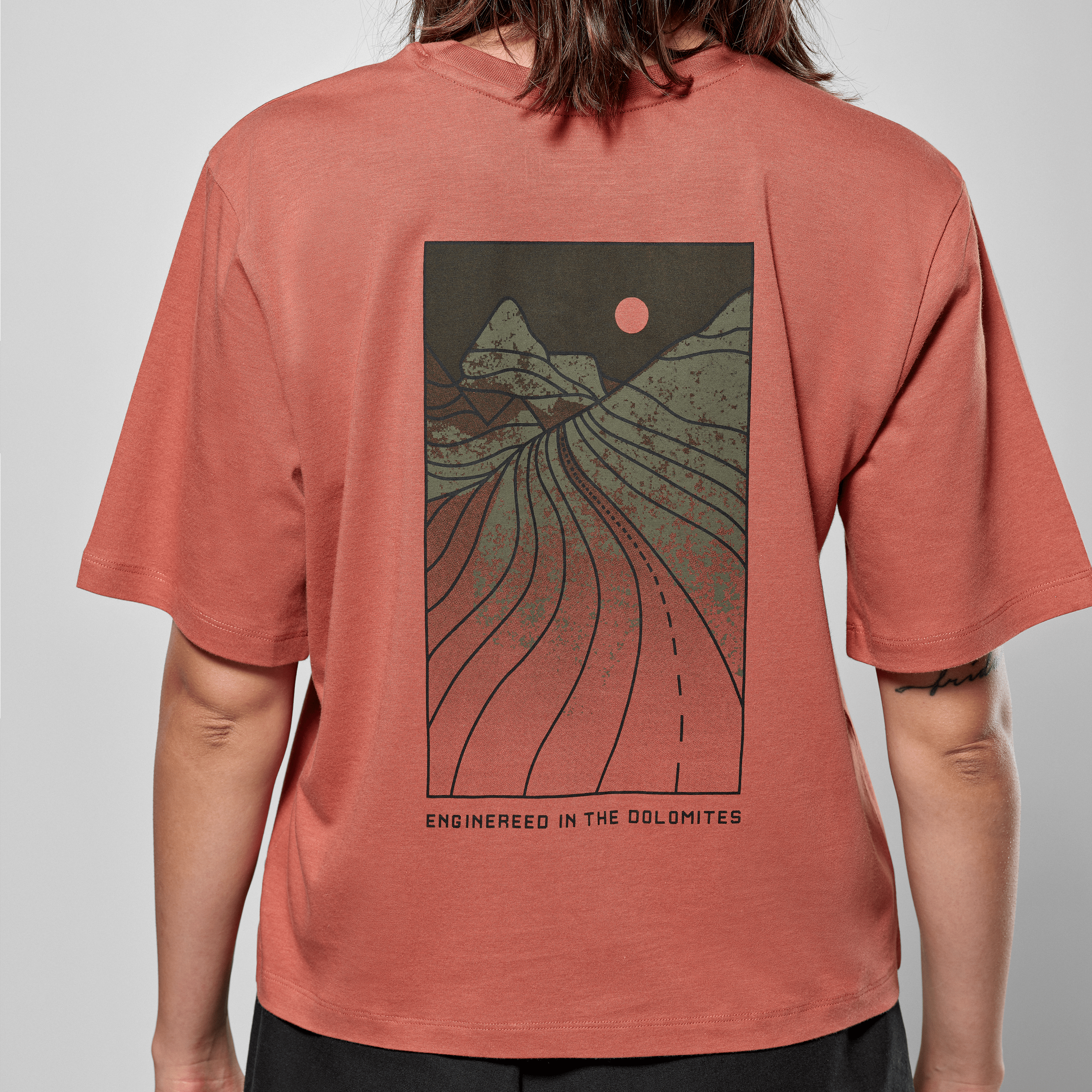 Eagle Sunset Loose T-Shirt Women